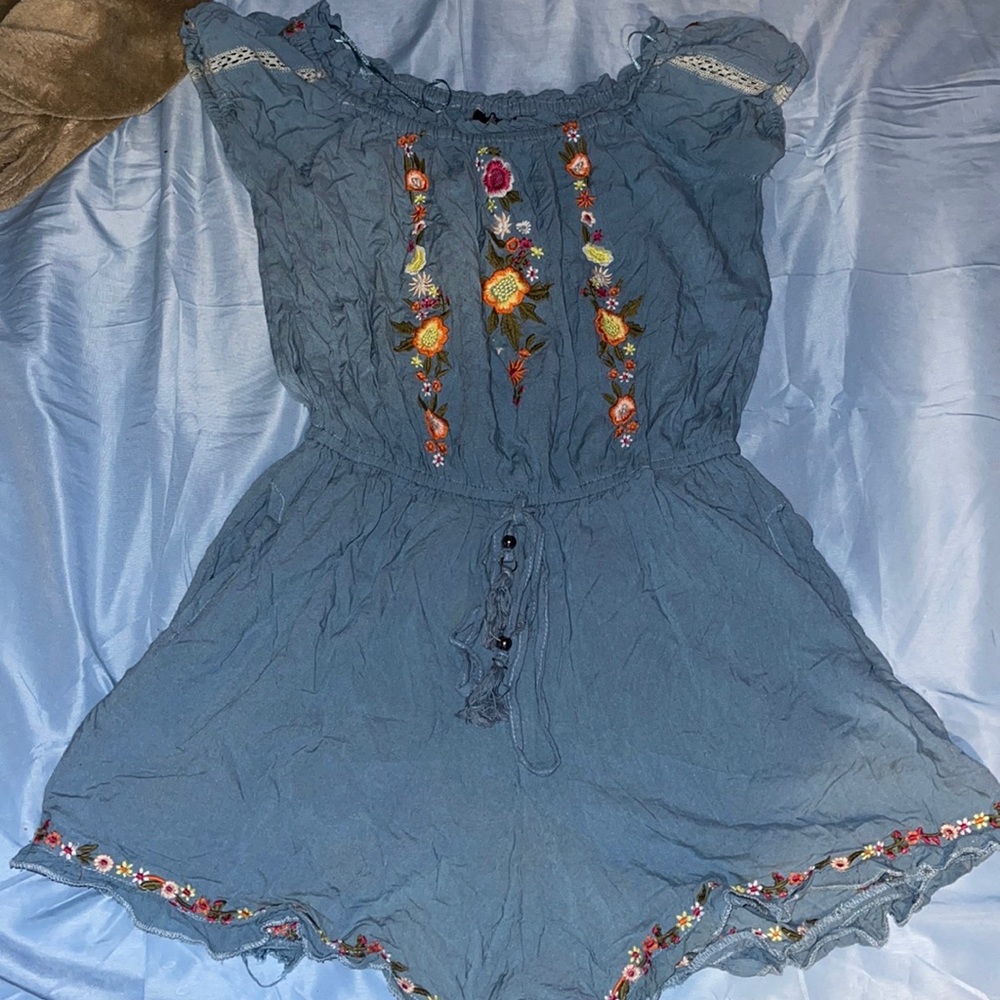 flowery romper